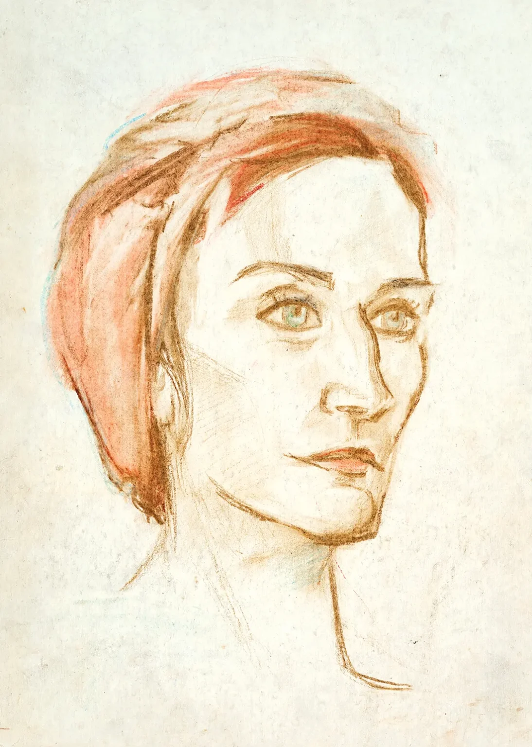 #112/310x435 mm color pastel on paper