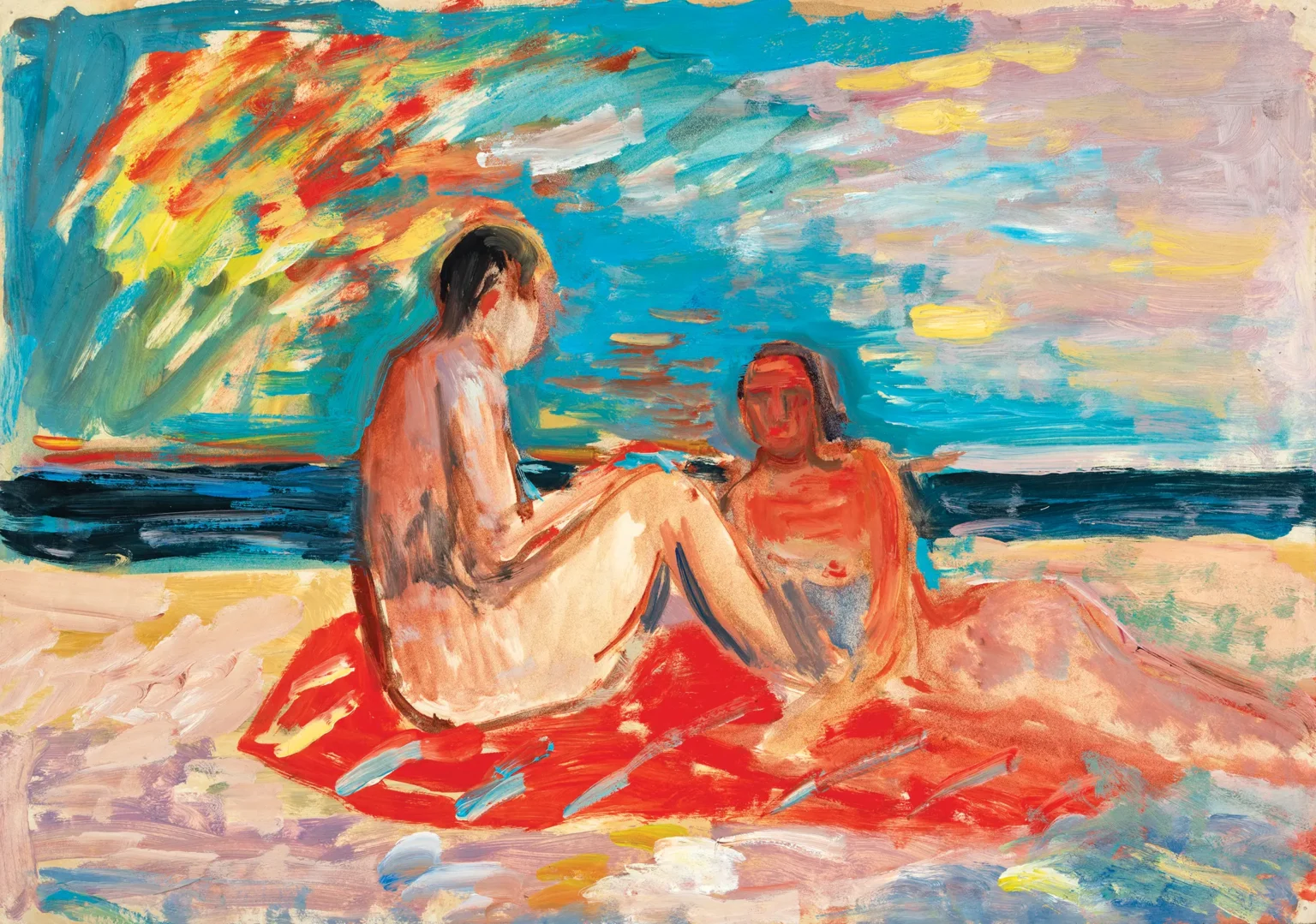 #019/500x350 mm oil on cardboard